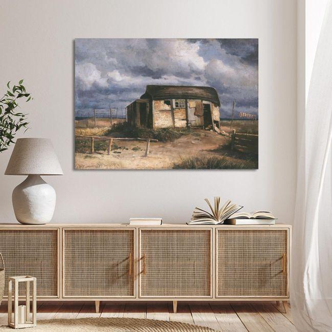 Canvas print Fisherman's hut, Altamouras I