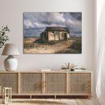 Canvas print Fisherman's hut, Altamouras I
