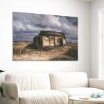 Canvas print Fisherman's hut, Altamouras I