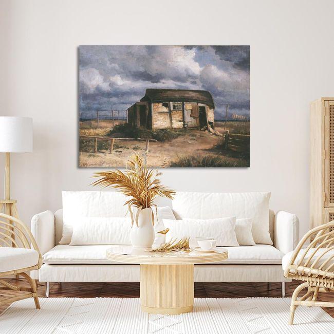 Canvas print Fisherman's hut, Altamouras I