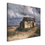 Canvas print Fisherman's hut, Altamouras I