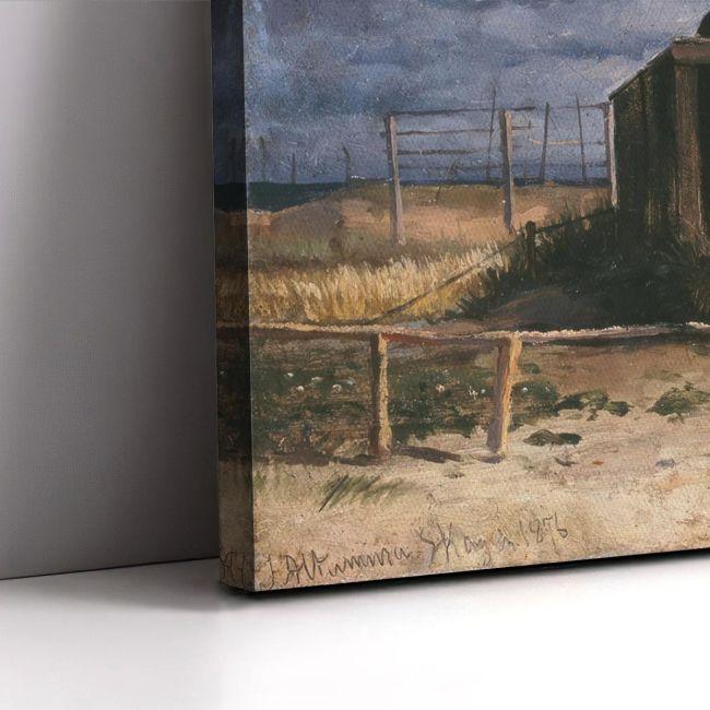 Canvas print Fisherman's hut, Altamouras I