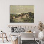 Canvas print Landscape, Altamouras I