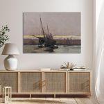 Canvas print Ship on the coast, Altamouras I