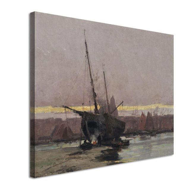 Canvas print Ship on the coast, Altamouras I