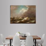 Canvas print Ship in a storm, Altamouras I.