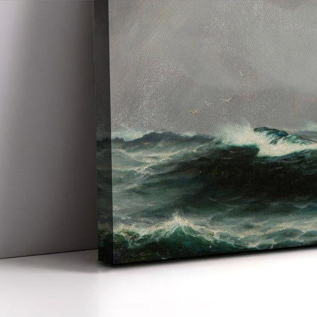 Canvas print Sailing in rough seas, Altamouras I.