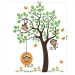 Kids wall stickers Monkeys Joy