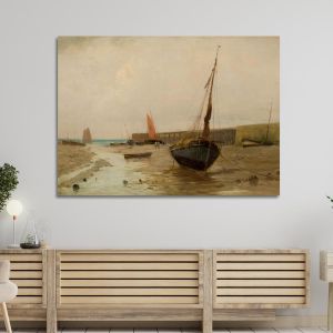 Canvas print Waiting for the tide, Altamouras I.