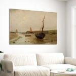 Canvas print Waiting for the tide, Altamouras I.