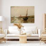 Canvas print Waiting for the tide, Altamouras I.