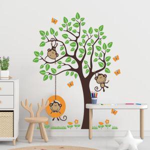 Kids wall stickers Monkeys Joy