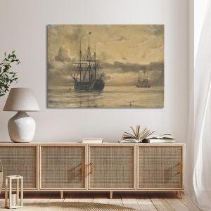 Canvas print Seascape I Altamouras I. Framed canvas View 1 2