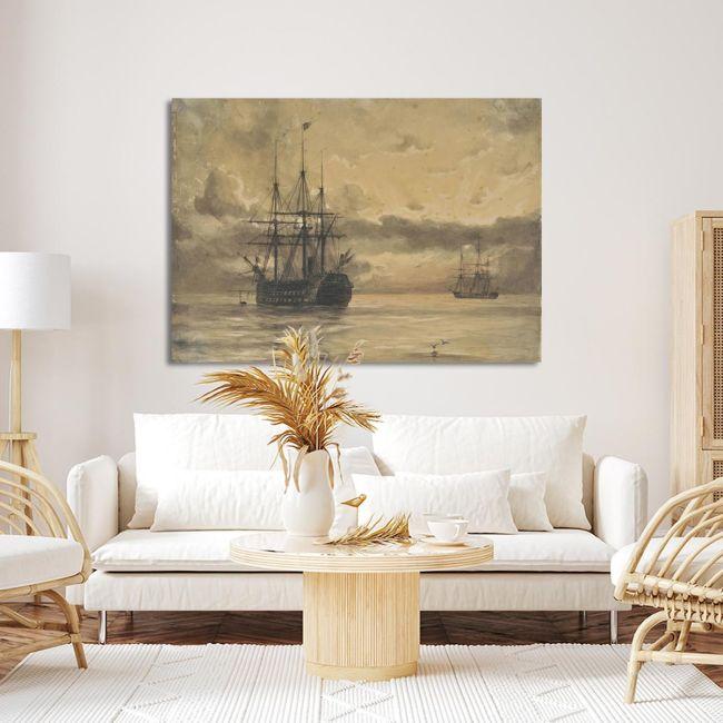Canvas print Seascape I, Altamouras I.
