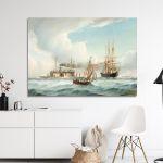 Canvas print Crossing course, Altamouras I.