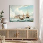 Canvas print Crossing course, Altamouras I.