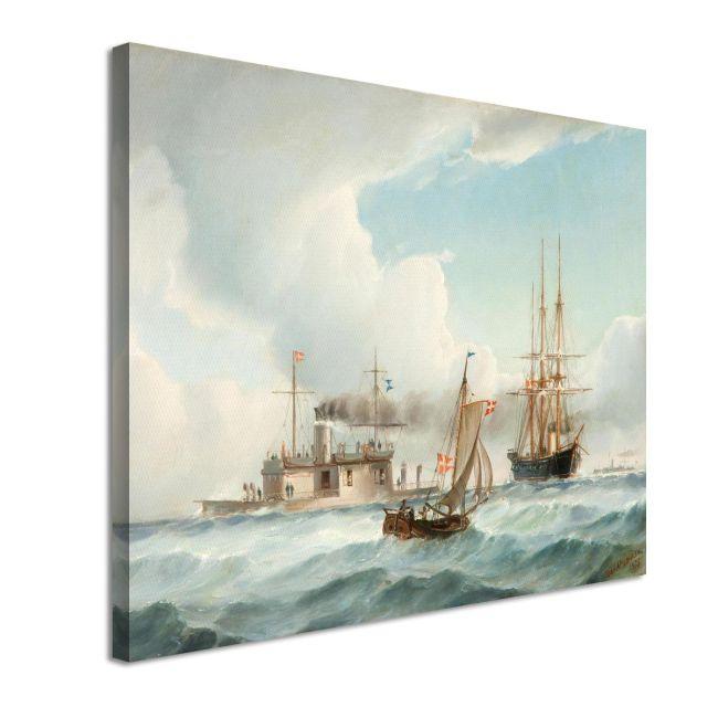 Canvas print Crossing course, Altamouras I.