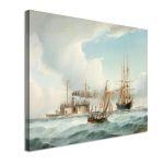 Canvas print Crossing course, Altamouras I.