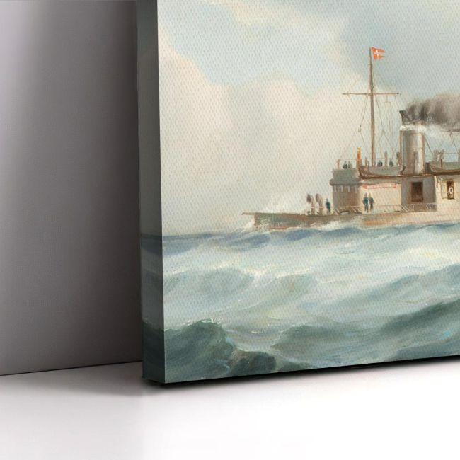 Canvas print Crossing course, Altamouras I.