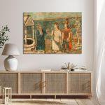 Canvas print Odysseus and Iphigenia, Theophilus