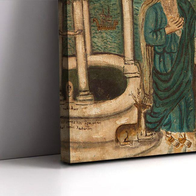 Canvas print Odysseus and Iphigenia, Theophilus