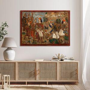 Canvas print Nikitaras Gouras and Androutsos Theofilos Framed canvas View 1 2