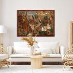 Canvas print Nikitaras, Gouras and Androutsos, Theofilos