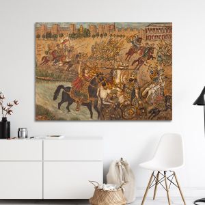 Canvas print Alexander and Mithridates, Theophilus