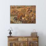 Canvas print Alexander and Mithridates, Theophilus