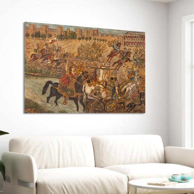 Canvas print Alexander and Mithridates, Theophilus