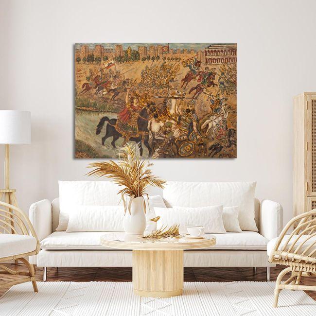 Canvas print Alexander and Mithridates, Theophilus