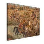 Canvas print Alexander and Mithridates, Theophilus