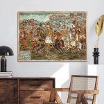 Canvas print Karaiskakis and Kioutachis, Theofilos