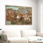 Canvas print Karaiskakis and Kioutachis, Theofilos