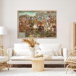 Canvas print Karaiskakis and Kioutachis, Theofilos