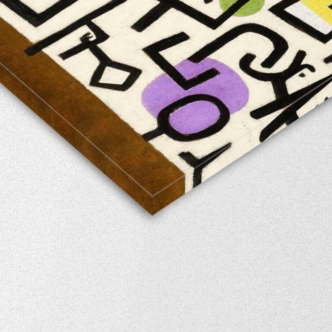 Canvas print, Rich harbour (detail), Klee P