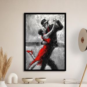  Dance and Love II αφίσα κάδρο  Αφίσα πόστερ με μαύρη κορνίζα