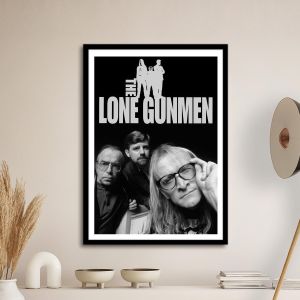 The lone gunmen, poster