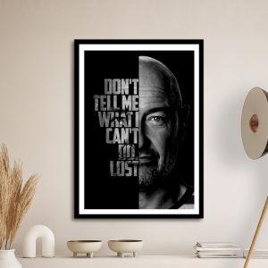 Don't tell me what, poster