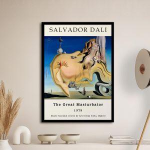 Αφίσα Έκθεσης Centro de Arte Reina Sofia Dali S αφίσα κάδρο  Αφίσα πόστερ με μαύρη κορνίζα