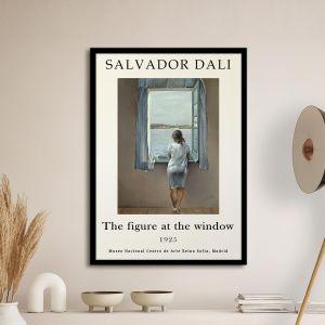 Αφίσα Έκθεσης Centro de Arte Reina Sofia I Dali S αφίσα κάδρο  Αφίσα πόστερ με μαύρη κορνίζα