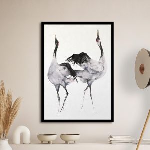 Cranes I, poster