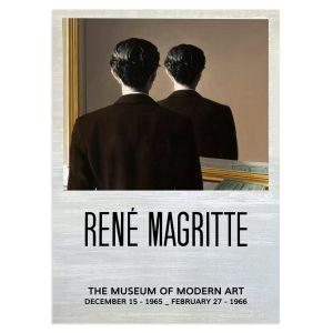 Αφίσα Έκθεσης MoMA 1965 I Magritte R αφίσα κάδρο  Αφίσα πόστερ με μαύρη κορνίζα 2