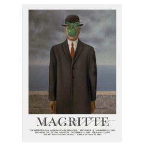 Αφίσα Έκθεσης MoMA 1992 Magritte R αφίσα κάδρο  Αφίσα πόστερ με μαύρη κορνίζα Όψη 1 2
