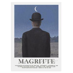 Αφίσα Έκθεσης MoMA 1992 I Magritte R αφίσα κάδρο  Αφίσα πόστερ με μαύρη κορνίζα 2
