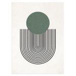 Balance in green IV, poster