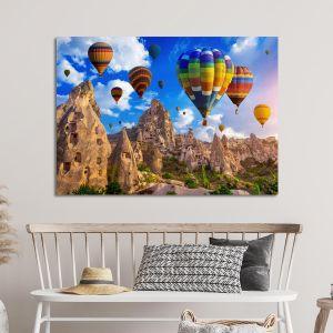 Canvas print, Balloons over Cappadocia