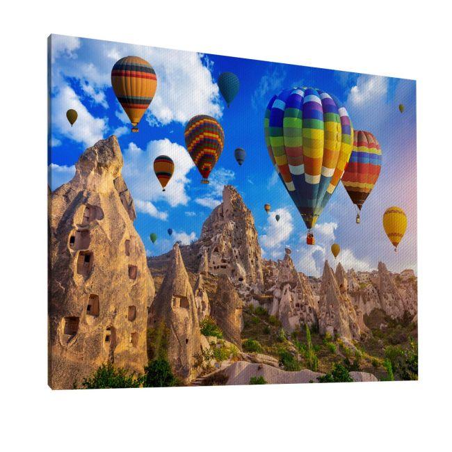 Canvas print, Balloons over Cappadocia