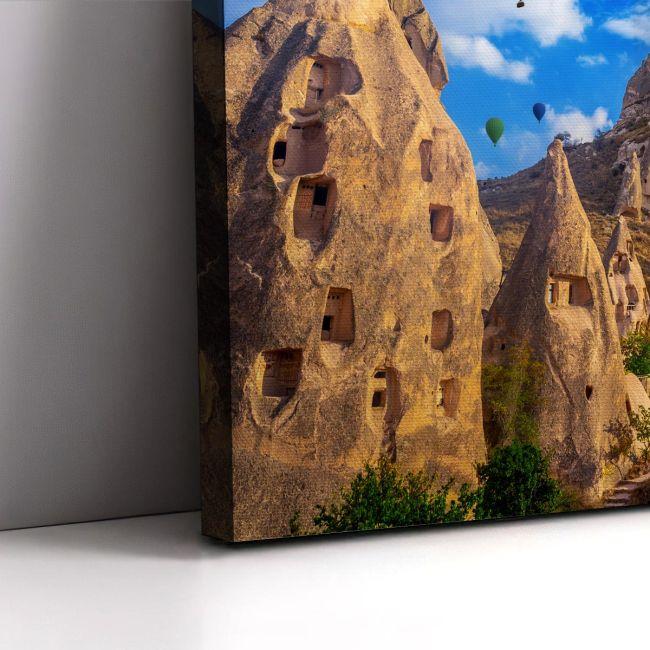 Canvas print, Balloons over Cappadocia