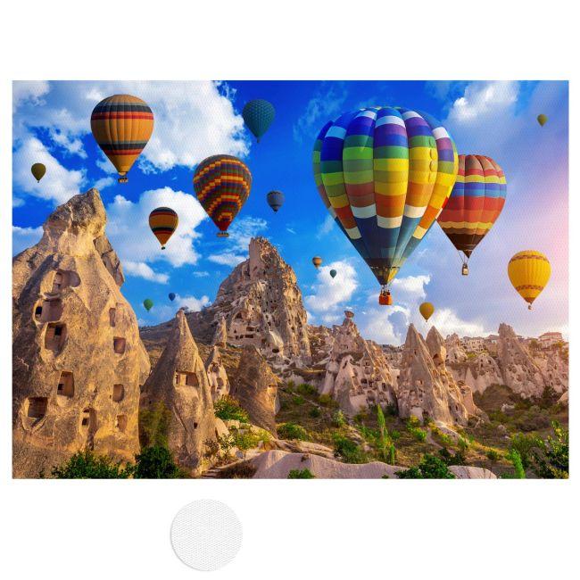 Canvas print, Balloons over Cappadocia